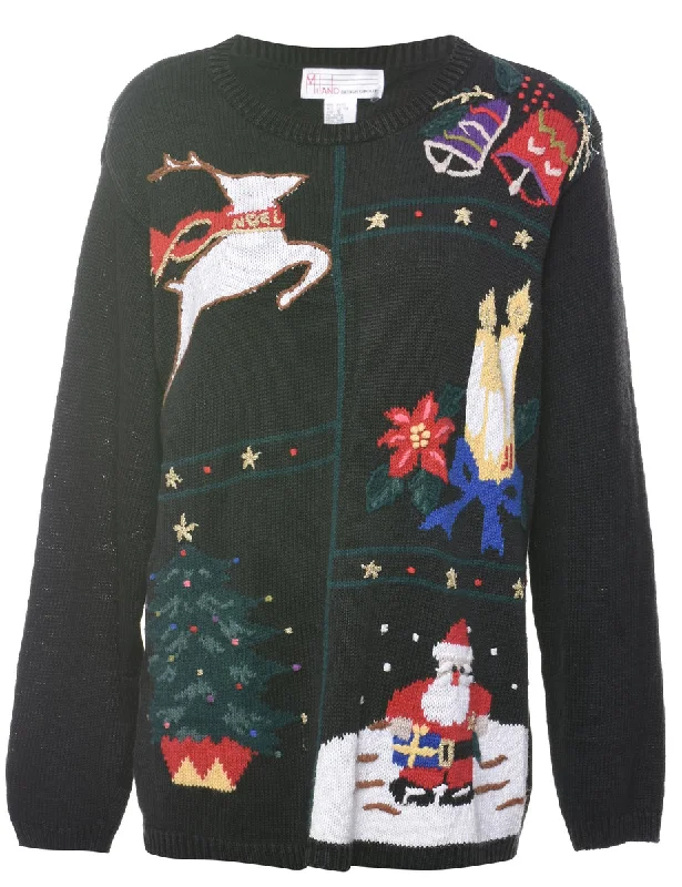 Santa Claus  Christmas Jumper - S Contemporary 
