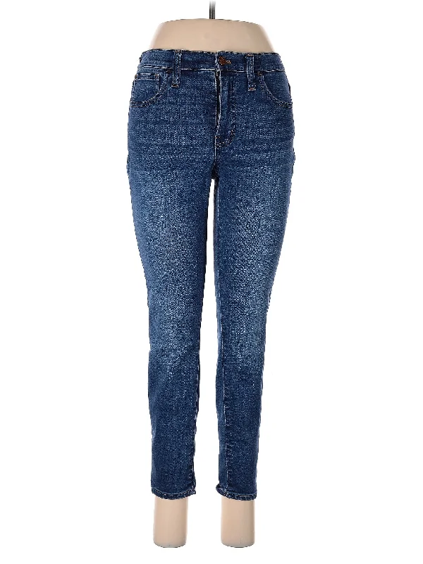 High-Rise Skinny Jeans in Medium Wash Street