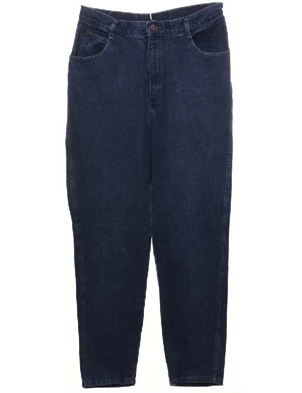 Dark Wash Classic Tapered Jeans - W30 L31 Disco