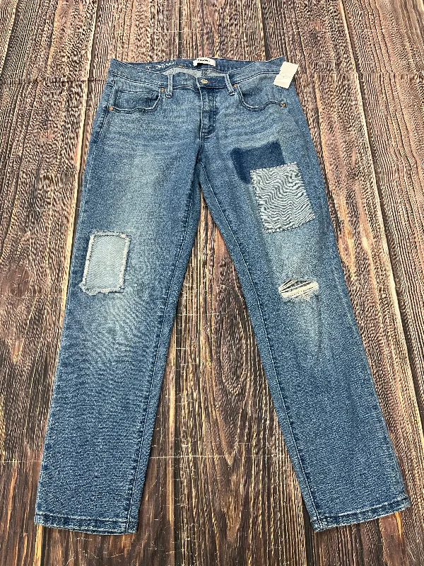 Jeans Straight By Sonoma In Blue Denim, Size: 6 Trendy Women's 