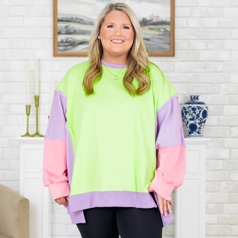 Rising To The Opportunity Pullover, Green Street