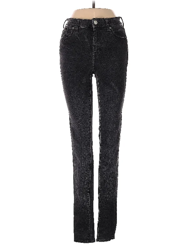 Mid-Rise Skinny Jeans in Dark Wash Stylish Women's Tropical 