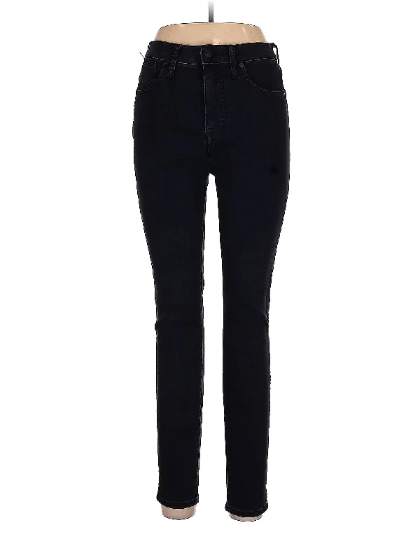 High-Rise Skinny Jeans in Dark Wash Youthful Women's Pop