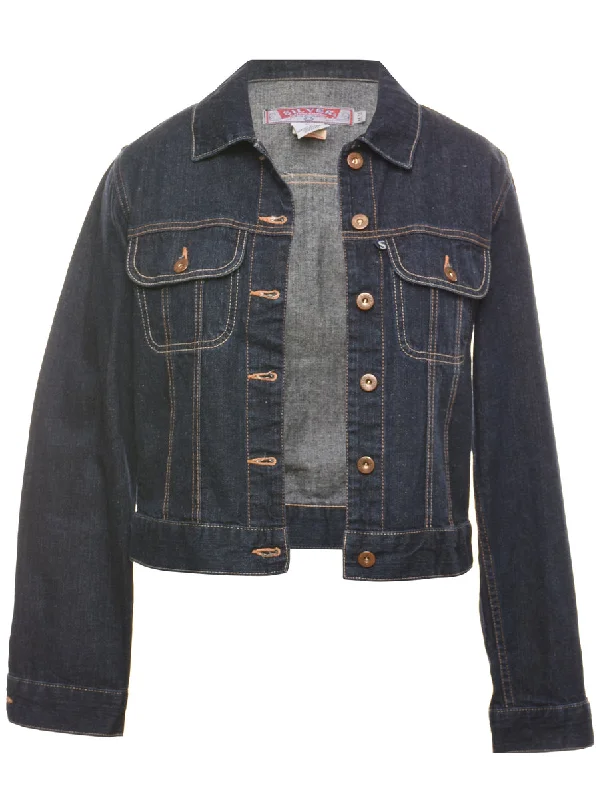 Dark Wash Denim Jacket - M Sustainable Organic