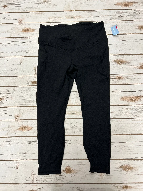 Athletic Leggings By Fabletics In Black, Size: L Traditional Women's 