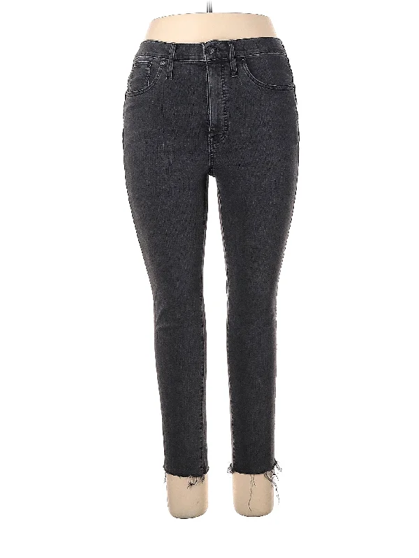 High-Rise Skinny Jeans in Dark Wash Dapper Women's 1920S