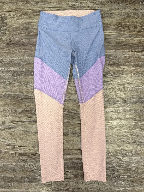 Athletic Leggings By Outdoor Voices In Blue & Purple, Size: S Hip Women's Urban