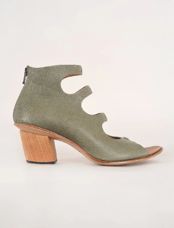 Unite Heel, Gray Green Modern Women's 