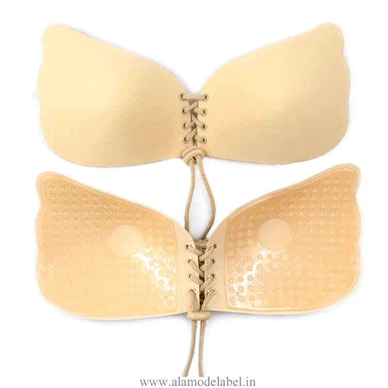 Wardrobe Essentials- Stick on Bras Classic Women's Tweed