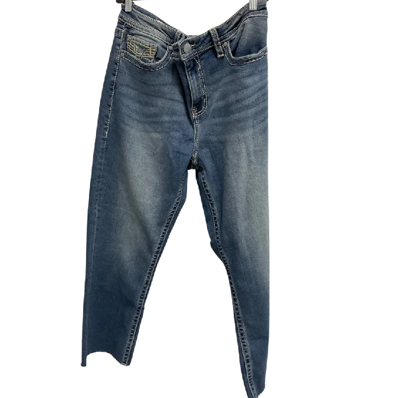 Jeans Straight By Vigoss In Blue Denim, Size: 16 Sophisticated Women's 