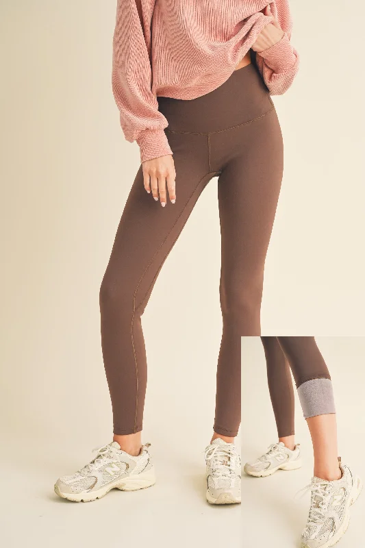 Women's High Rise Active Fleece Lined Leggings Contemporary 