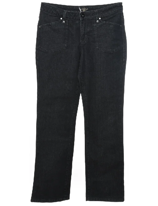 Straight Leg Lee Jeans - W34 L33 Bohemian Women's Free