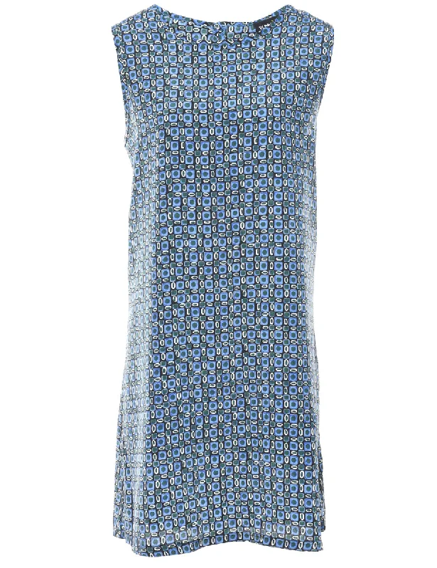 Multi-colour Dress - M Preppy Women's College