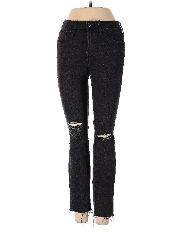 High-Rise Skinny Jeans Tough Women's Military - inspired