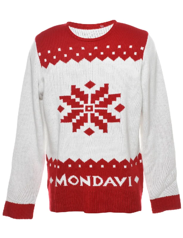 Festive Season Christmas Jumper - M Trendy Women's 