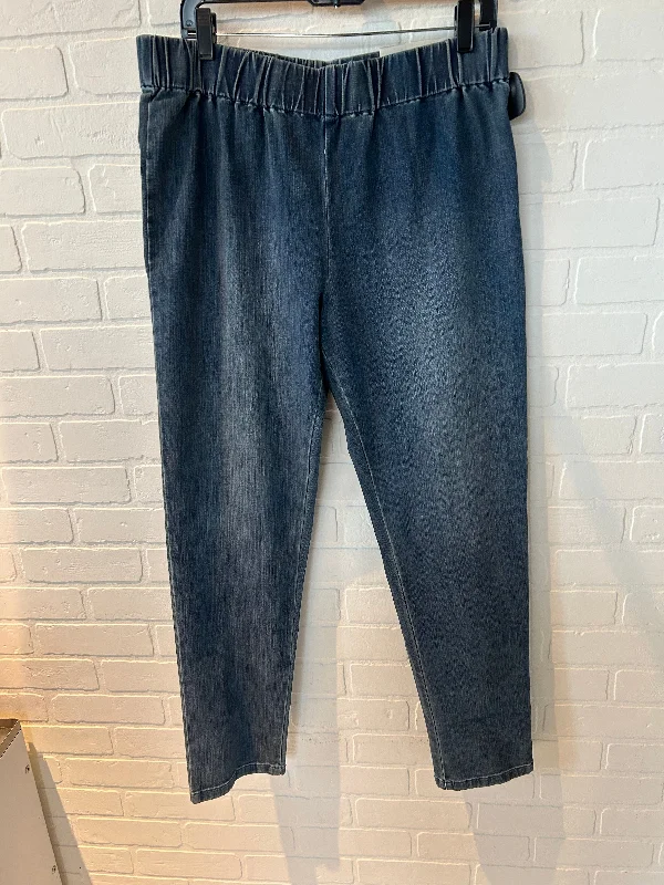 Jeans Skinny By Soft Surroundings In Blue, Size: 16 Dapper Women's Bow - adorned