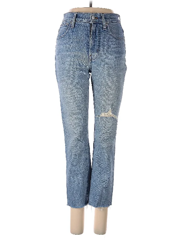 High-Rise Straight-leg Jeans Laid - back Women's Vibe