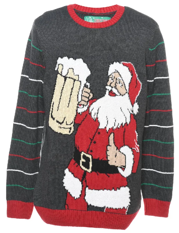 Santa Claus Christmas Jumper - L garde