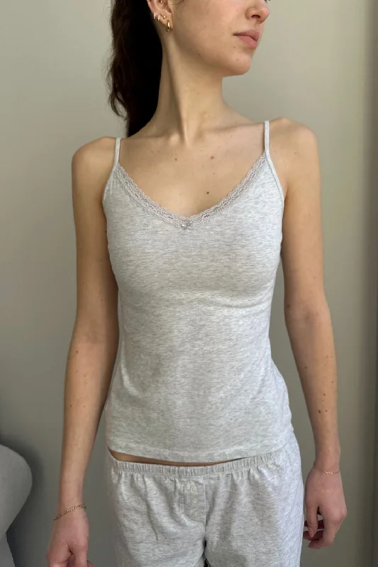 Nicolette Lace Tank Feminine Women's Soft 