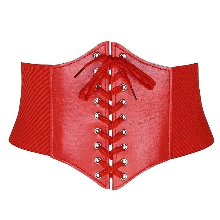 Corset Belt Monochromatic All - in - one