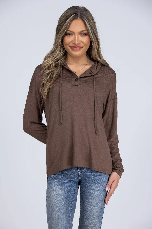 Looking Forward Women's Casual Pullover Hoodie Top Sporty Women's Athleisure 