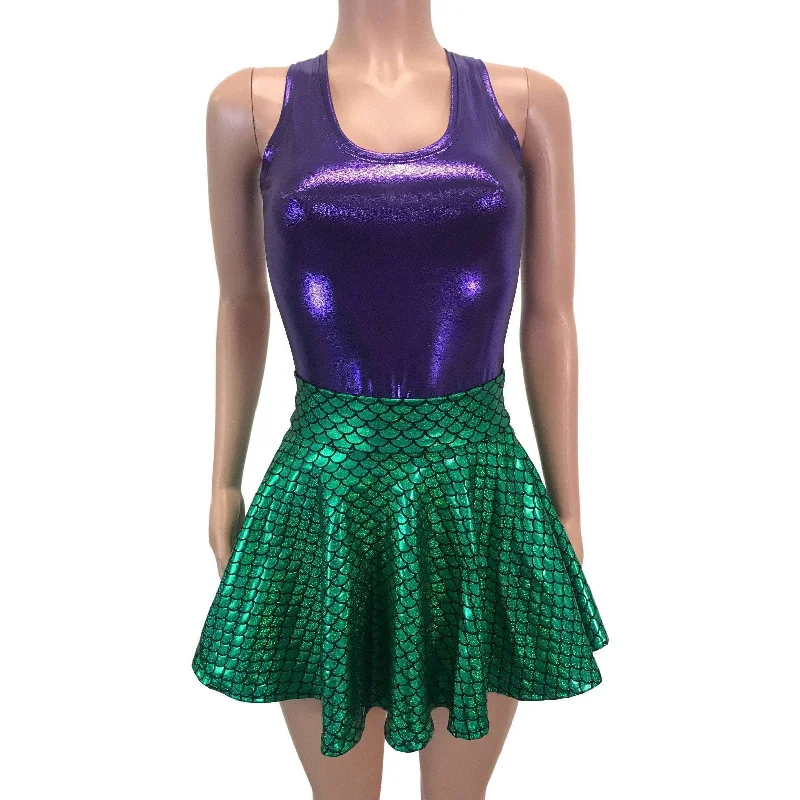 Full Length Tank Top - Purple Mystique Earthy Women's 
