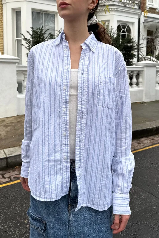 Stephanie Stripe Top Hip Women's Retro