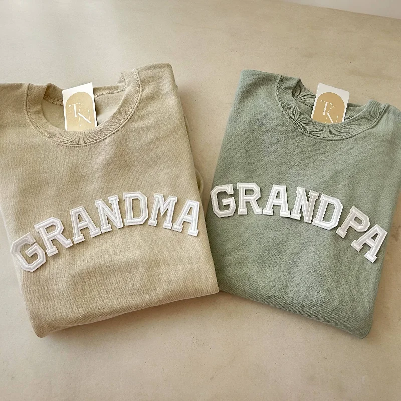 Grandma & Grandpa Sweatshirt Contemporary 