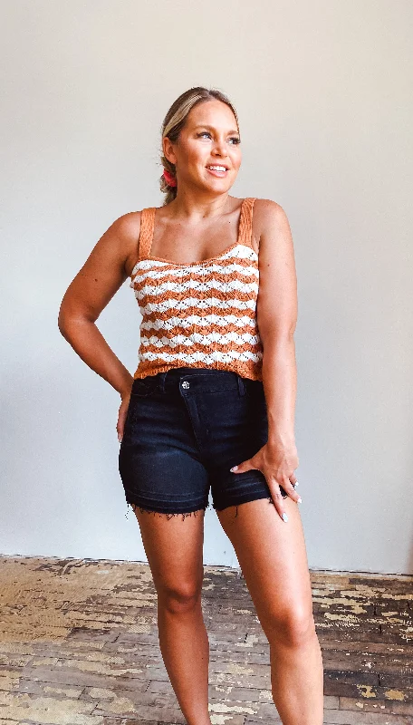 Beach Escape Crochet Tank Sporty Women's Athleisure 
