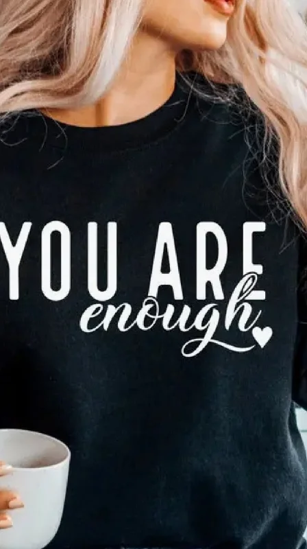 STRONG N FREE “YOU ARE ENOUGH” TEE Refined Women's Classic 