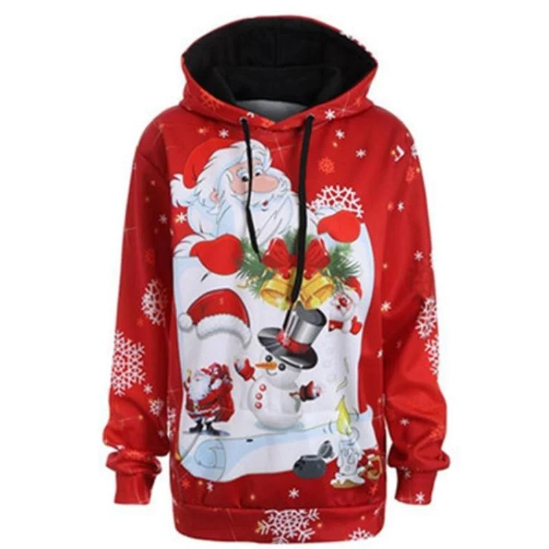 Santa Hoodie Street