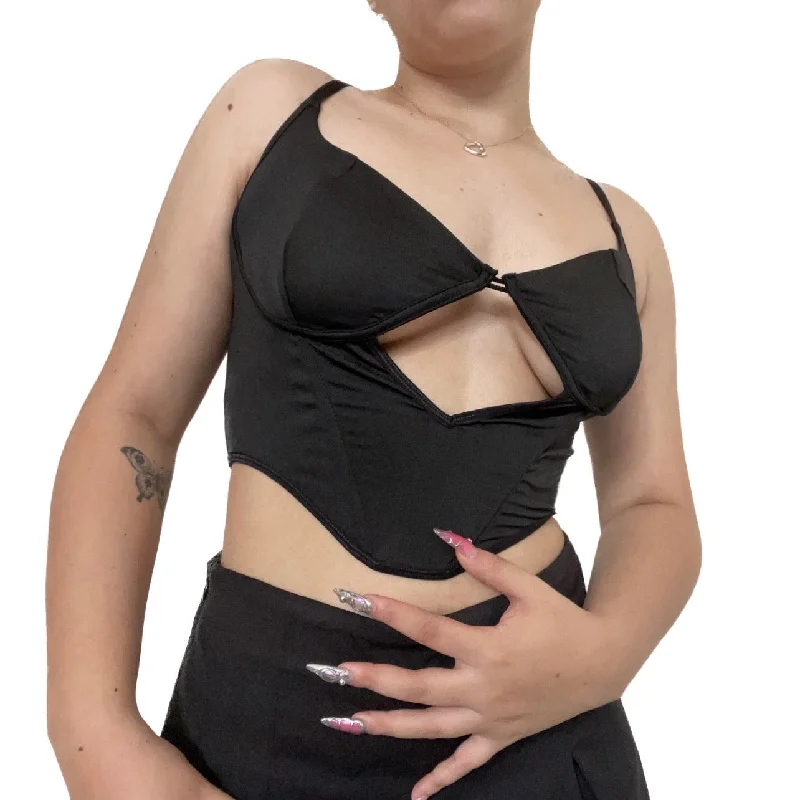 BBY Corset Top Classic Women's Tweed