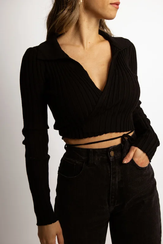 Marla Wrap Crop Top Modern Women's 
