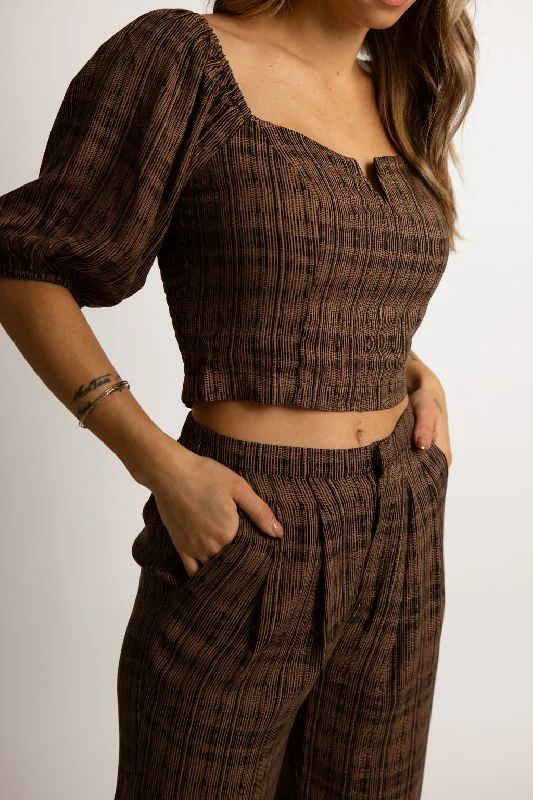 Mira Crop Top Youthful Women's Anime - inspired