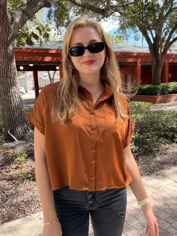 HENDRIX BLOUSE IN CAMEL Adventure