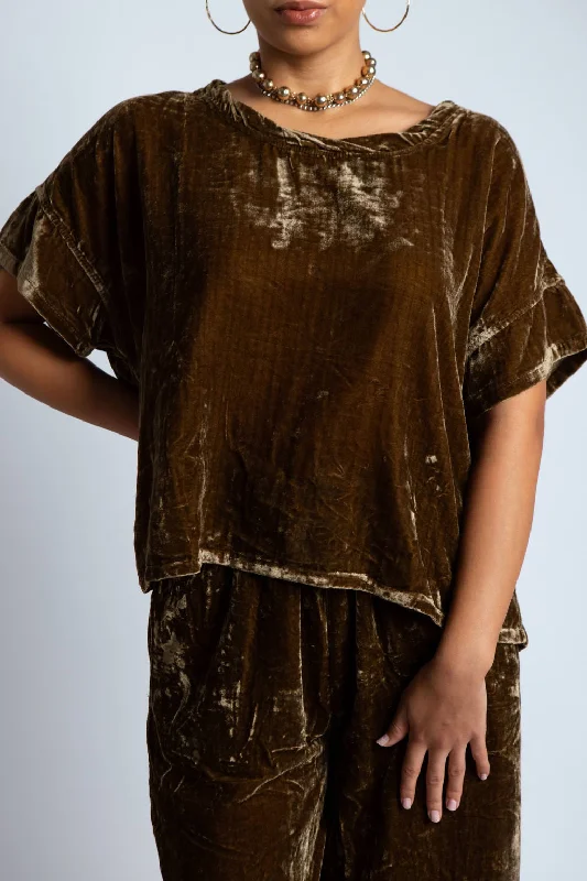 Verona Velvet Top British Gentlewoman Style