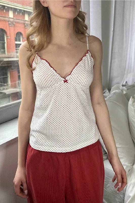 Tiffany Polka Dot Tank Modern Women's Tech