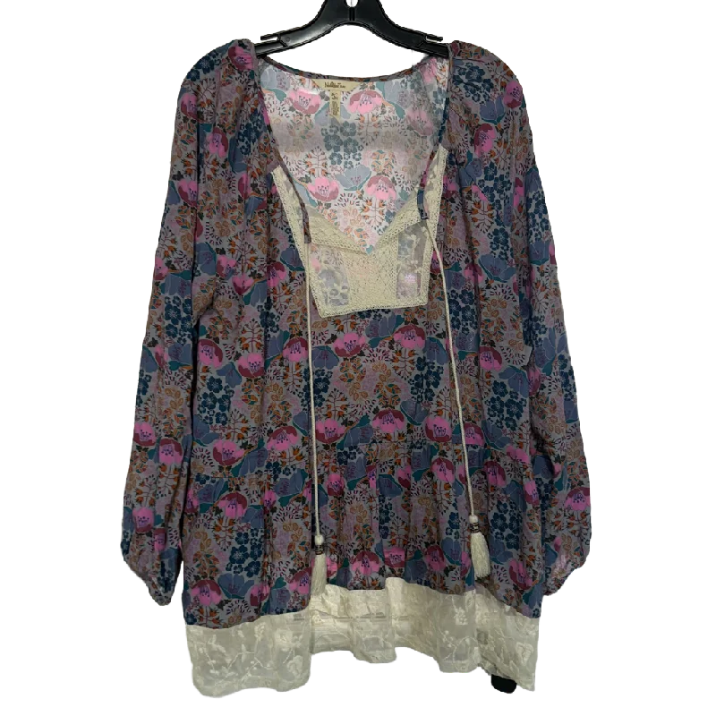 Top Long Sleeve By Matilda Jane  Size: L Feminine Women's Style 
