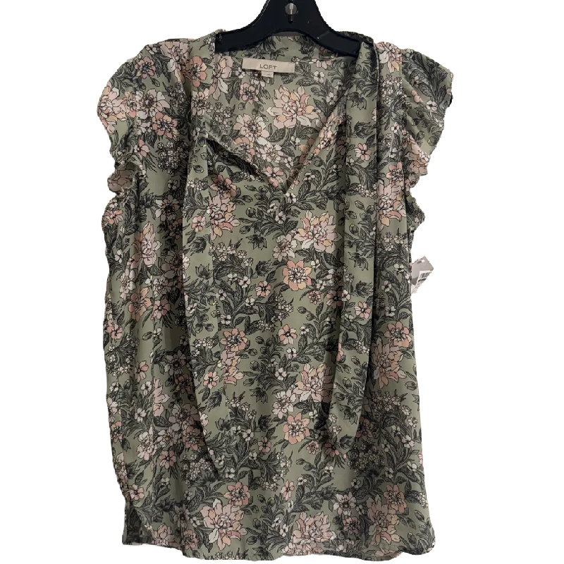 Top Sleeveless By Loft  Size: M Sleek Women's 