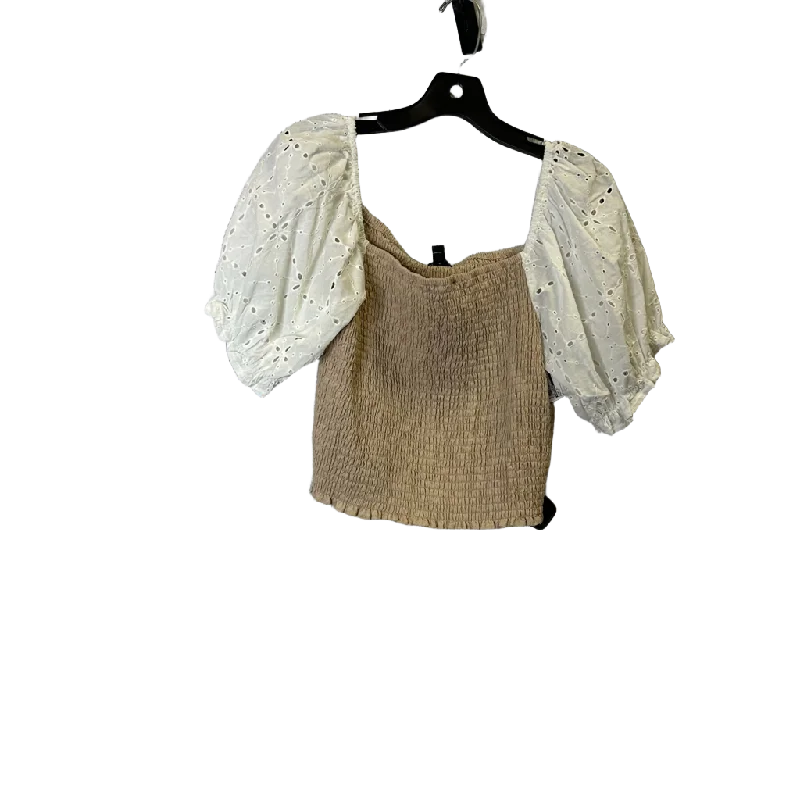 Top Short Sleeve By Versona  Size: L Disco