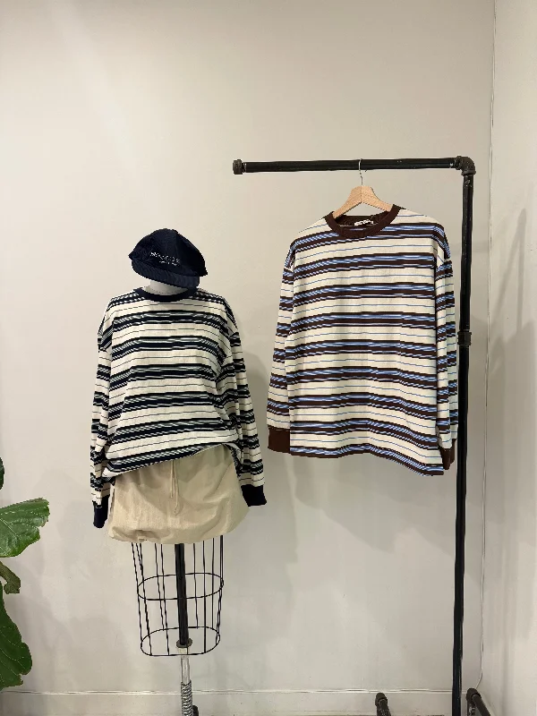 RINGER Stripe tee Confident Women's High - fashion