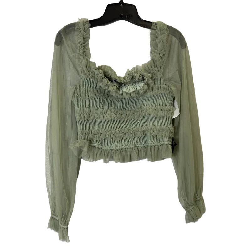 Top Long Sleeve By Clothes Mentor  Size: L Sleek Women's Metallic