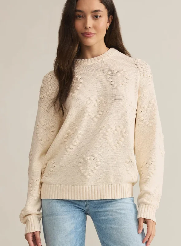 ZSUPPLY SWEET THING SWEATER-SANDSTONE Athletic Women's High - 