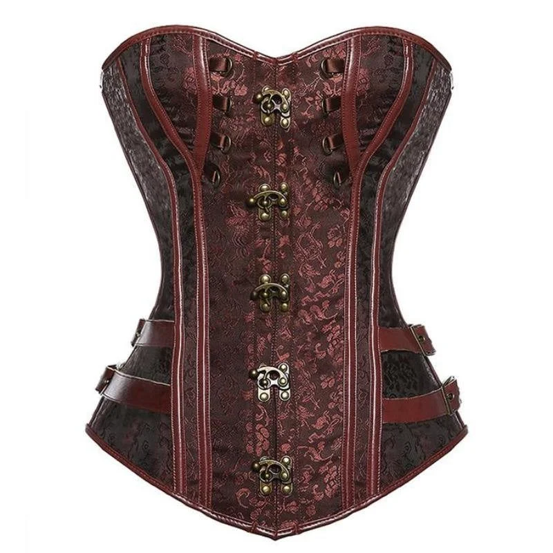 Genuine Steampunk Corsets Tough Women's Military - inspired
