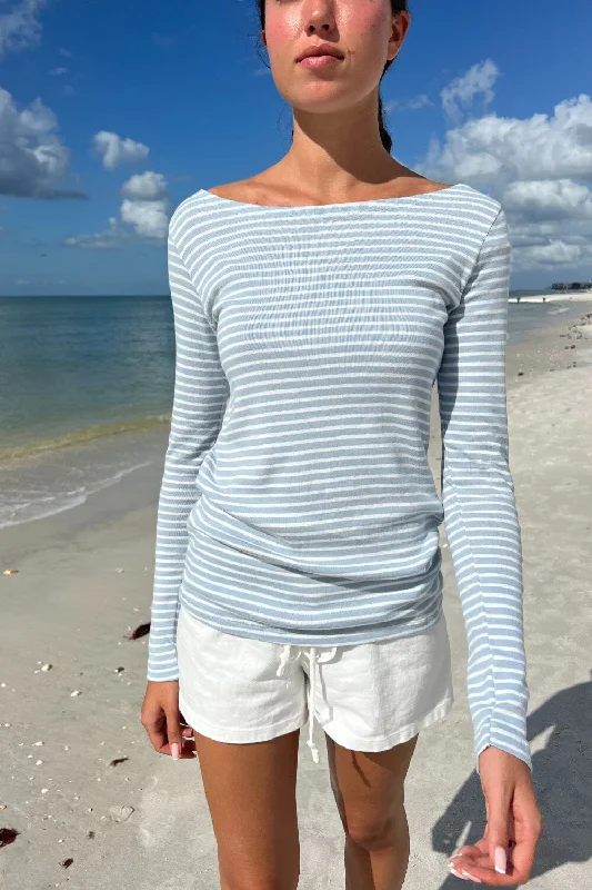 Catalina Stripes Top Laid - back Women's Vibe