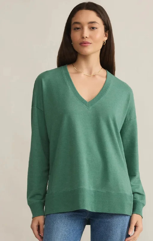 ZSUPPLY MODERN V-NECK WEEKENDER British Gentlewoman Style
