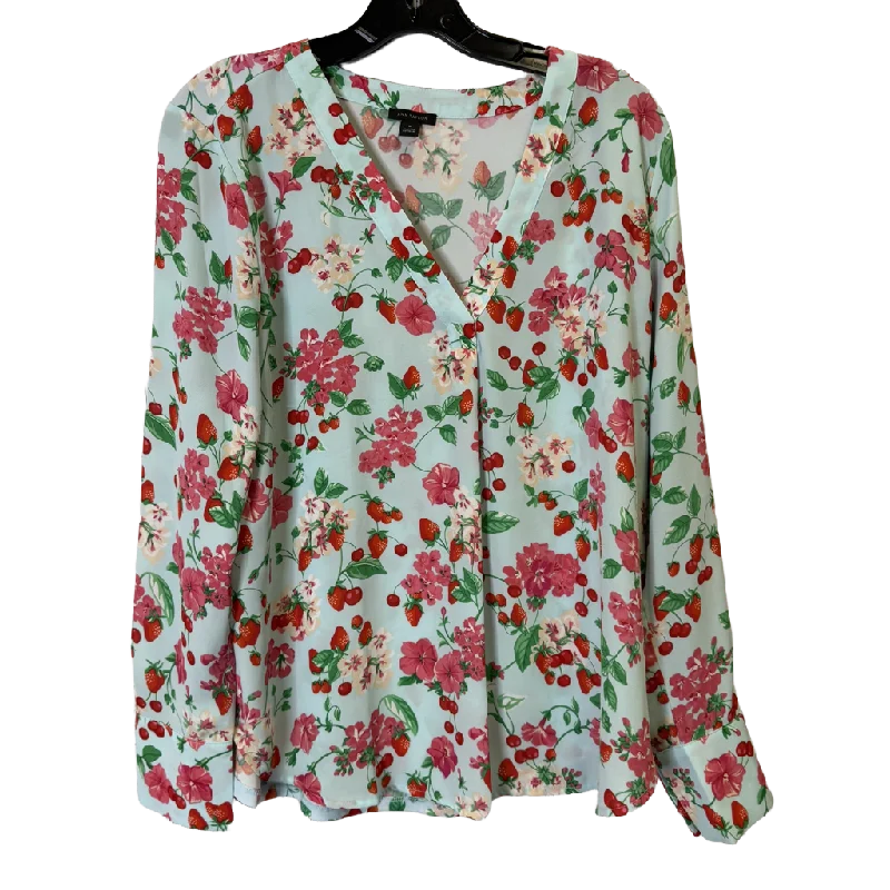 Top Long Sleeve By Ann Taylor  Size: M Refined Women's Hand - crafted