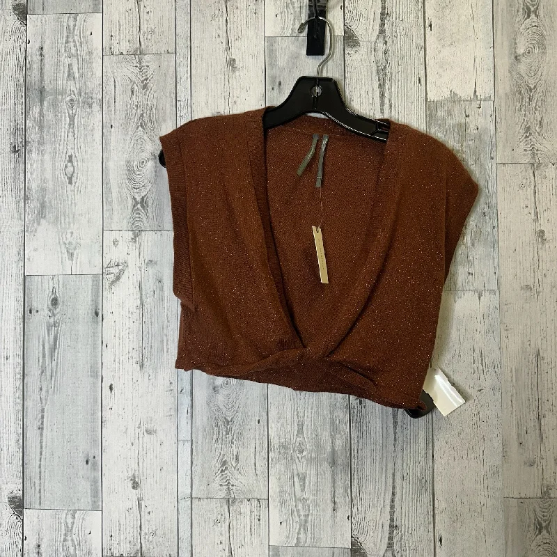 Top Sleeveless By Anthropologie  Size: M Cozy Women's Sherpa - lined