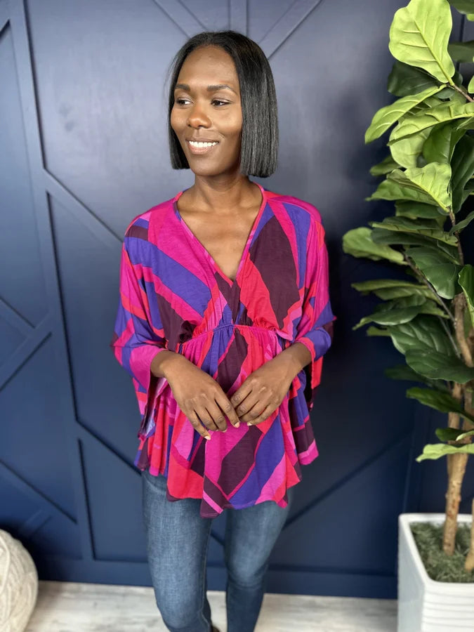 In My Space Women's Elastic Waistband Top * Final Sale* Refined Women's Velvet